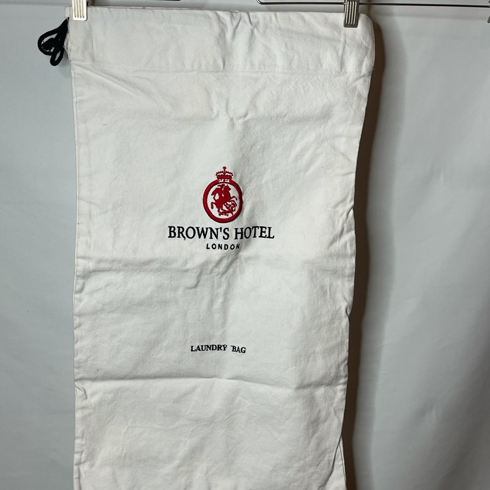 Brown’s Hotel London Laundry Bag embroidered
